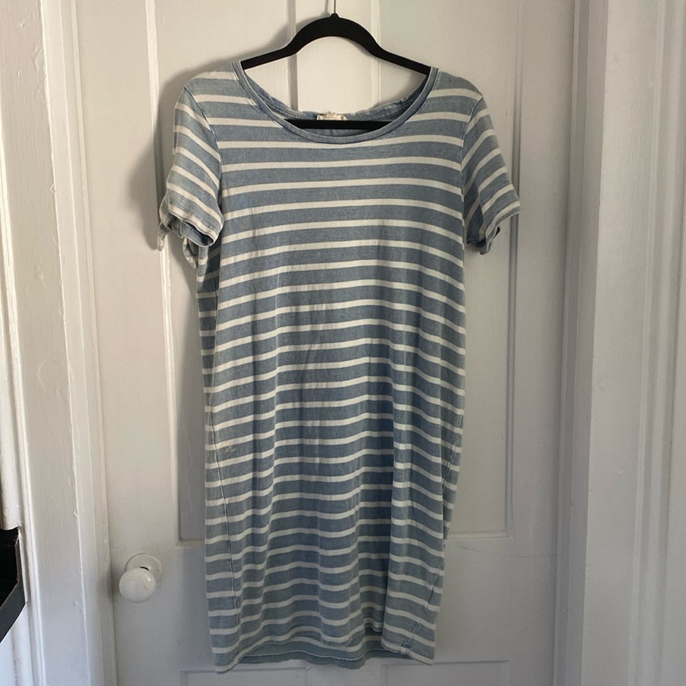 Striped T-Shirt Dress